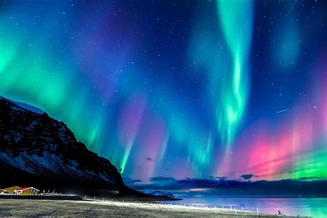 islandia aurora boreal fechas|Auroras boreales en Islandia el 2024/2025